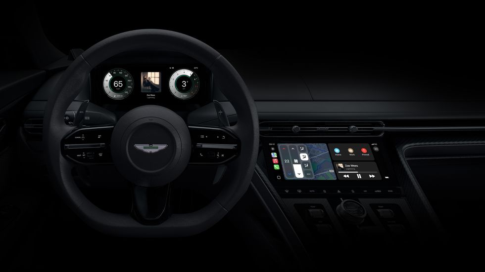 Попередній анонс CarPlay наступного покоління Aston Martin з грудня 2023 року