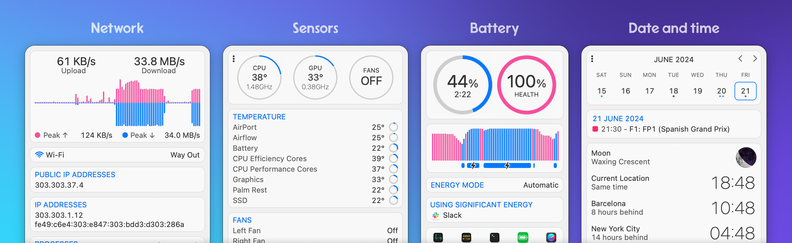 iStat Menus 7.0 представляє всеохоплюючий редизайн та нові функції