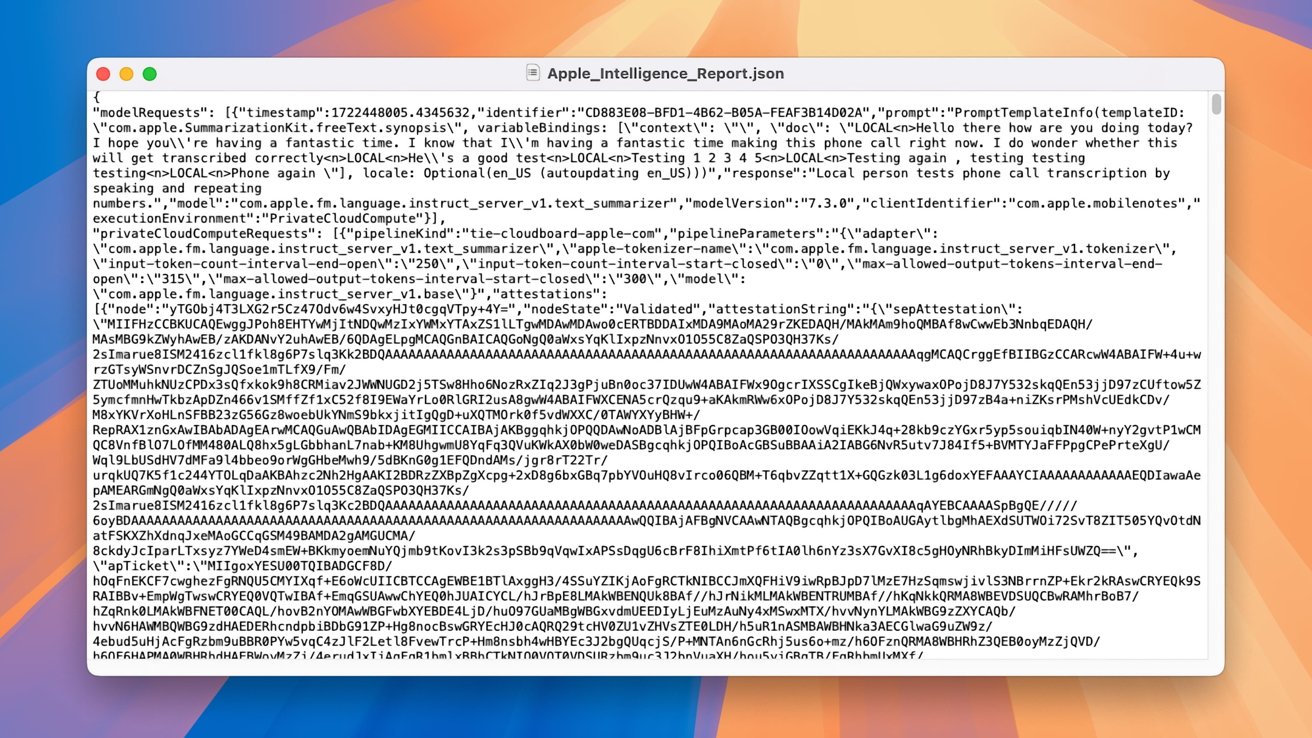 Як читати звіт Apple Intelligence в iOS 18.1