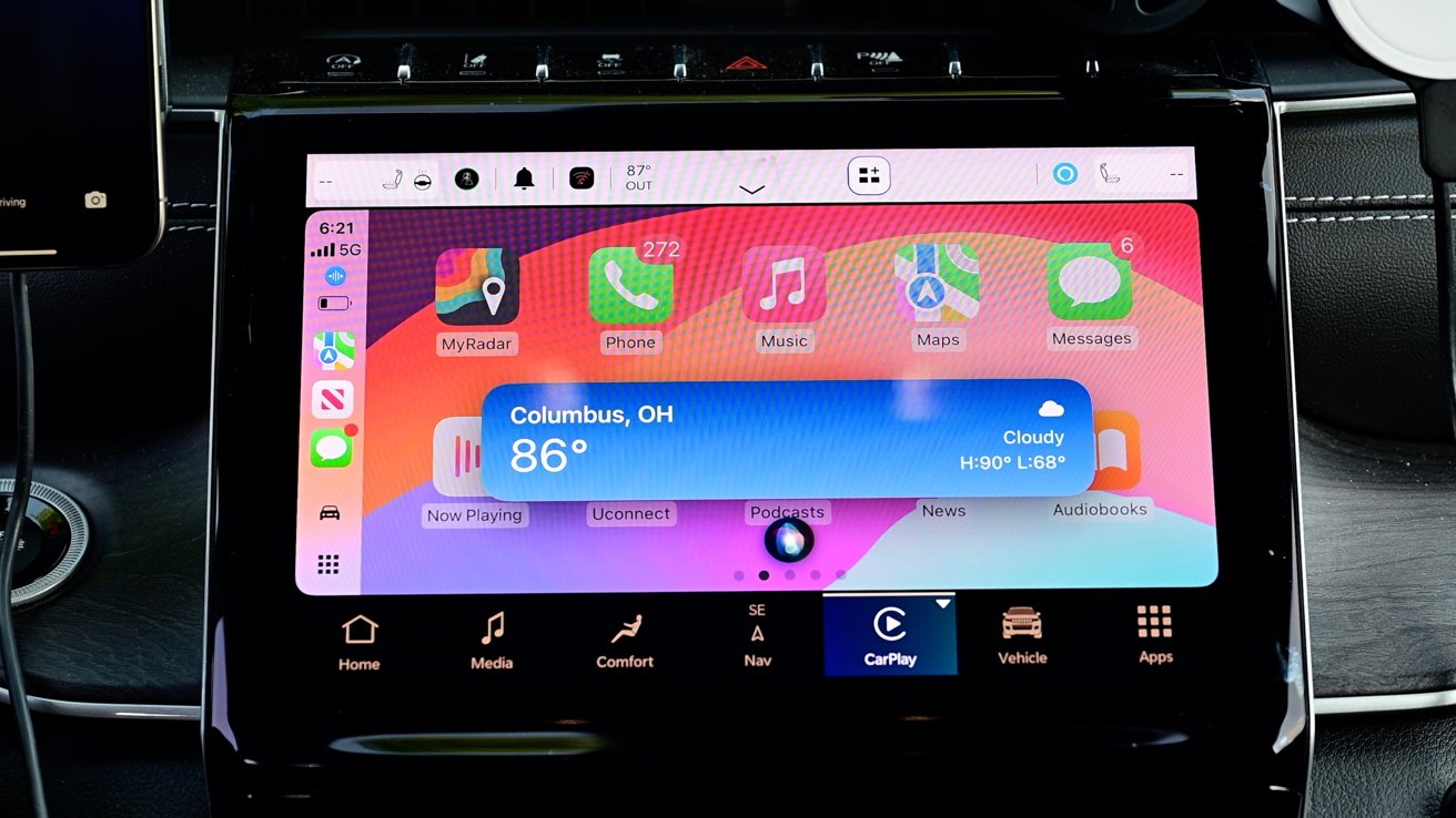 Всі новинки в CarPlay у iOS 18